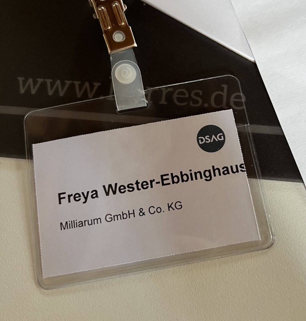 Freya Wester-Ebbinghaus, Milliarum GmbH & Co. KG